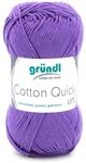 Gr&uuml;ndl Wolle Cotton Quick 50 g uni lila