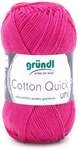 Gr&uuml;ndl Wolle Cotton Quick 50 g uni pink