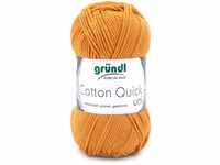 Gründl Wolle Cotton Quick 50 g uni senf GLO663608331