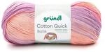 Gr&uuml;ndl Wolle Cotton Quick Batik 100 g creme-rosa-lila-flieder