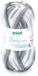 Gr&uuml;ndl Wolle Baby color 50 g beigebraun grau wei&szlig; rehbraun multicolor