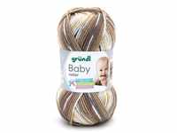Gründl Wolle Baby color 50 g sand braun natur gelb multicolor GLO663608279