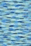 Gr&uuml;ndl Wolle Cotton Quick print 50 g blau-marine-grau-mix color