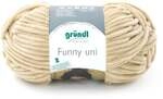 Gr&uuml;ndl Wolle Funny uni 100 g beige