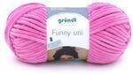 Gr&uuml;ndl Wolle Funny uni 100 g fuchsia