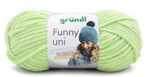 Gr&uuml;ndl Wolle Funny uni 100 g hellgr&uuml;n