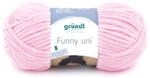 Gr&uuml;ndl Wolle Funny uni 100 g pastellrosa