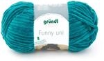 Gr&uuml;ndl Wolle Funny uni 100 g petrol