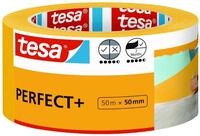 tesa Malerband Perfect+ 50 m x 50 mm, gelb