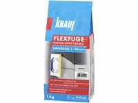 Knauf Fugenmörtel Flexfuge Universal 1 - 20 mm silbergrau 1 kg GLO779052880