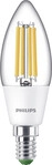 Philips LED-Leuchtmittel Filament Kerzenform B35 E14 2,3W warmwei&szlig;