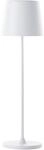 Brilliant LED Akku-Tischlampe Kaami 37 cm dimmbar USB-Kabel wei&szlig; warmwei&szlig;
