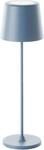 Brilliant LED Akku-Tischlampe Kaami 37 cm dimmbar USB-Kabel blau warmwei&szlig;