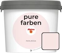 Alpina Pure Farben Wandfarbe perlrosa 2,5 L