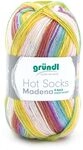 Gr&uuml;ndl Wolle Hot Socks Madena 4-fach 100 g caribean-summer