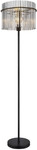 Globo Stehleuchte Gorley schwarz chrom 152 cm