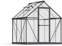 Canopia Gew&auml;chshaus Mythos Alu grau 186 x 185 cm