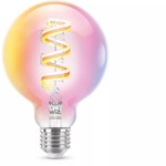 WIZ LED-Leuchtmittel Filament Globe G95 E27 6,3W warmwei&szlig; bis kaltwei&szlig; smart RGB