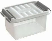 Sunware Aufbewahrungsbox 0,4L transparent 11,8 x 7,7 x 6,2 cm