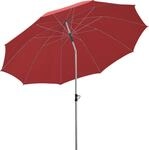 Schneider Sonnenschirm Locarno rot &Oslash; 220 cm