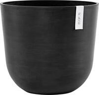 Ecopots Pflanztopf Oslo &Oslash; 45 x 39,2 cm dunkelgrau