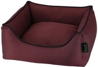 Nobby Eco Hundebett Esat eckig bordeaux