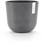 Ecopots Pflanztopf Oslo &Oslash; 25 x 21,8 cm grau
