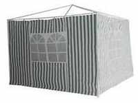 TrendLine Seitenteile zu Pavillon 300 x 300 cm grün-weiß, 2 Stück