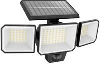 Philips LED Solar-Wandstrahler Nysil schwarz 29,3 x 16,8 cm mit Bewegungsmelder