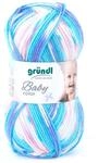 Gr&uuml;ndl Wolle Baby color 50 g t&uuml;rkis multicolor