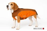 Wolters Hundebekleidung Regenjacke Easy Rain braun/orange