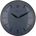 Nextime Funk-Wanduhr Small Glamour &Oslash; 30 cm anthrazit