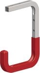 alfer Wand- und Deckenhaken, gummiert 150 x 255 x 155 mm rot gummiert
