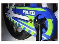 Bachtenkirch Kinderfahrrad Polizei 12 Zoll kristall-weiß/blau/neon