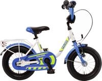 Bachtenkirch Kinderfahrrad Polizei 12 Zoll kristallwei&szlig;/blau/neon