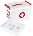 Sunware Erste-Hilfe-Box inklusive Deckel 22L 40 x 30 x 26 cm