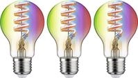 Paulmann LED Leuchtmittel ZigBee E27 6,3 W RGBW 3er-Pack