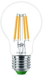 Philips LED-Leuchtmittel A60 E27 4W klar 2e Pack