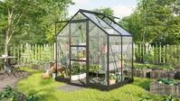 Vitavia Gew&auml;chshaus Eris 2500 ESG 3 mm schwarz 195 x 137 cm