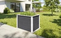 Weka Element-Hochbeet Modular,21 mm, anthrazit, 98 x 69 cm,