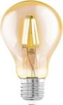 Eglo LED Leuchtmittel A75 E27 Birnenform 4 W warmwei&szlig; amber