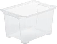 Rotho Aufbewahrungsbox EVO Easy 15 L transparent 38,7 x 27,9 x 22,8 cm