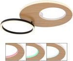 Globo LED-Deckenleuchte Forsi 61,2 x 40 cm 21 W 1000 lm CCT RGB