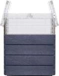 Garantia Hochbeet Ergo Quadro TurboPlus M 85 80 x 60 x 85 cm Stone