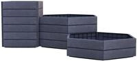 Garantia Hochbeet Ergo Vario 3, wood, Flora Wassersystem