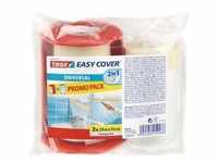 tesa Easy Cover Universal Abdeckfolie Promopack Abroller + Nachfüllrolle 20 m x 0,55