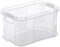 Rotho Aufbewahrungsbox Agilo A5 6 L transparent 29 x 19 x 15,5 cm (L x B x H)
