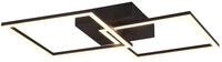 Trio Leuchten LED Deckenleuchte Trail 20W schwarz matt