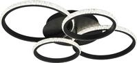 Trio Leuchten LED Deckenleuchte Cires 27W schwarz