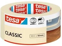 tesa Malerband Classic 50 m x 50 mm, wei&szlig;